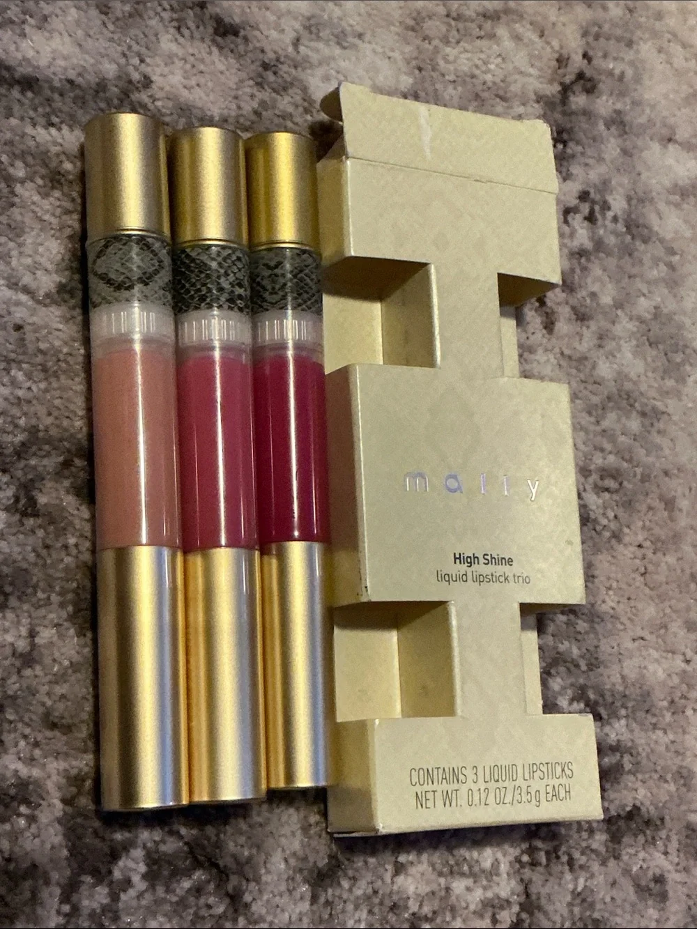Mally High Shine Liquid Lipstick Trio